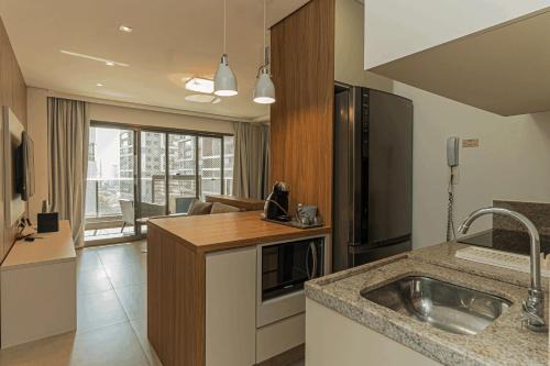 Brooklin Paulista Apartment | 506B Habitarte - Priscila · Haven Loft - Aconchego, Piscina e Vaga no Brooklin
