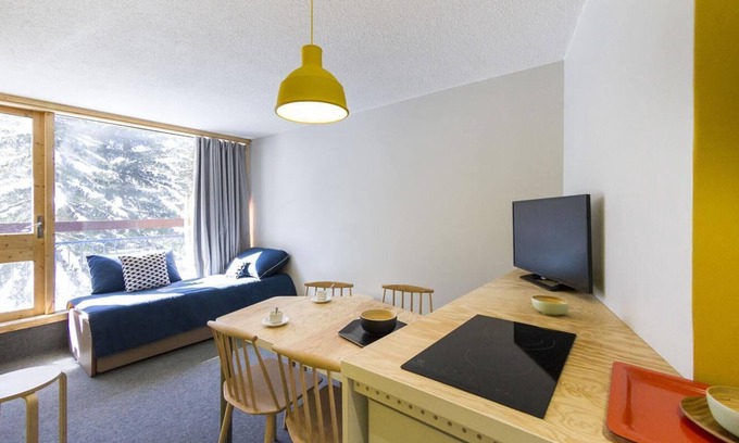 Arc-1800 Apartment | Cozy Forest View Retreat Near Les Arcs Resort Center
