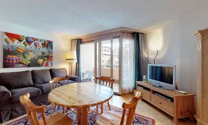 Celerina-Schlarigna Apartment | 55 m² Apartment ∙ 1 bedroom ∙ 4 guests