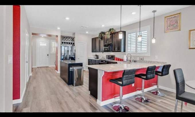 Henderson House | Prime Location Oasis with Pool and Family-Friendly Features