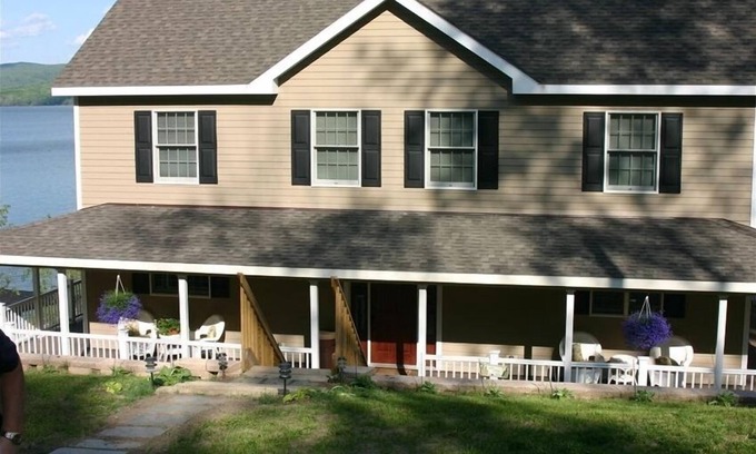 Cooperstown - Otsego Lake House | Elegant 5BR Lakefront Retreat with Outdoor Kitchen & Dock