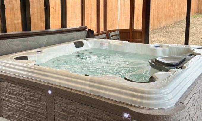 Central Oklahoma City House | Modern Home in Central OKC with Hot Tub & Spa Amenities