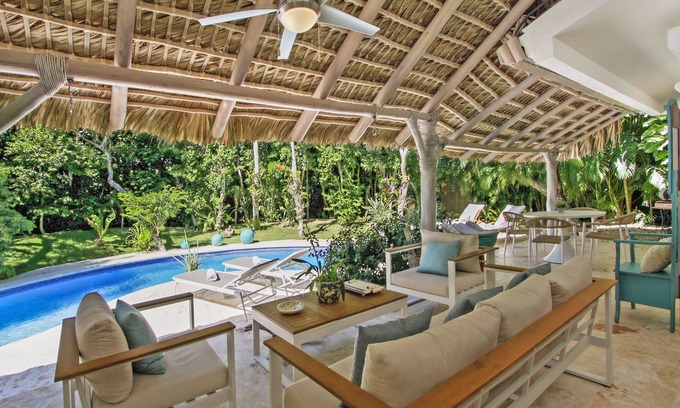 Punta Cana Villa | Elegant 5BR Villa with Pool & Oceanfront in Punta Cana