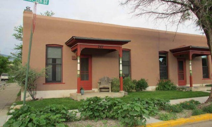 Salida Condo | Historic 5th and D Rowhouse with Pool & Enclosed Yard