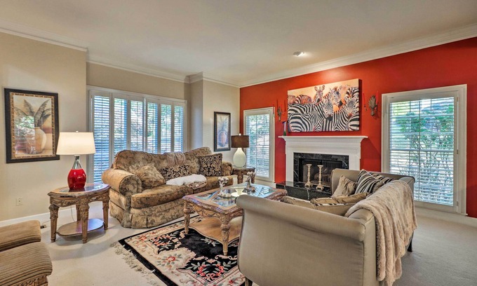 Roswell House | Spacious Executive Home with Deck and Pet-Friendly Perks