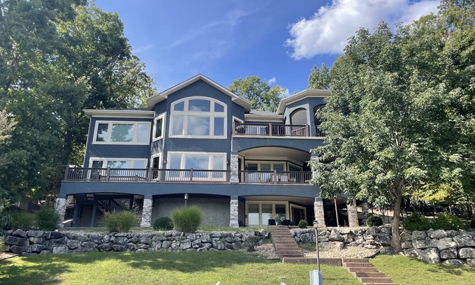 Osage Beach House | Lakefront Retreat: 6 Bedroom Home with Pool & Amazing Views
