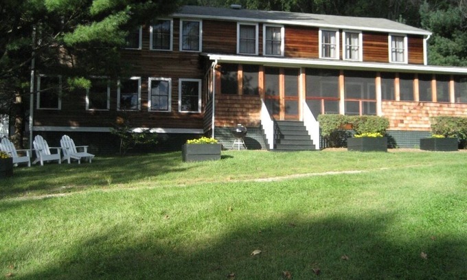 Weatogue House | Experience 'CAMP' House: Epic Historic Retreat on Twin Lakes