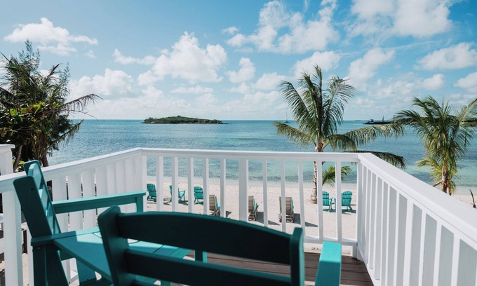 Great Guana Cay Hotel | #6 - Guana Beach Inn @sunset beach, Guana Cay