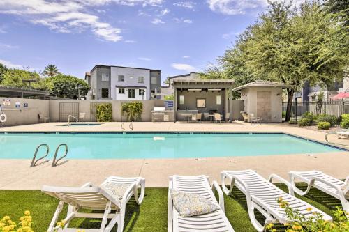 Chandler House | Modern Chandler Townhome with Pool and Hot Tub Access