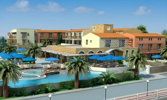 Rethymno Resort | Inviting 60 m² Resort with Pool & Spa for 127 Guests