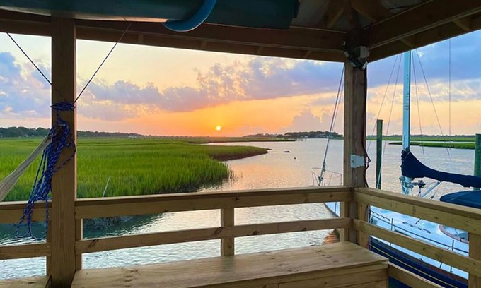 Charleston Boat Rental | Experience a 60' Sailing Yacht on a Private Dock Today