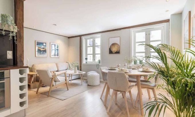 Bergenhus House | 600 m from Bryggen | Renovated apartment in a former rope factory
