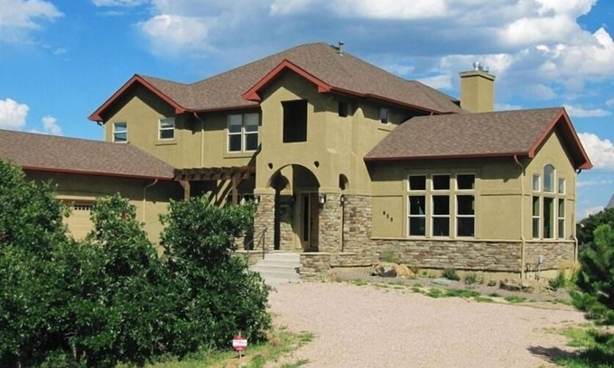 Monument House | Elegant Estate Home with Ocean View near USAFA in the Rockies