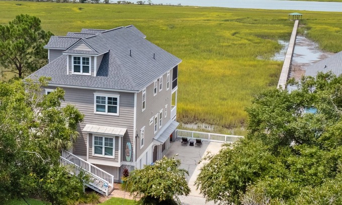 Folly Beach House | Private Pool & Ocean View at Driftwood, 10/10 Guest Rated