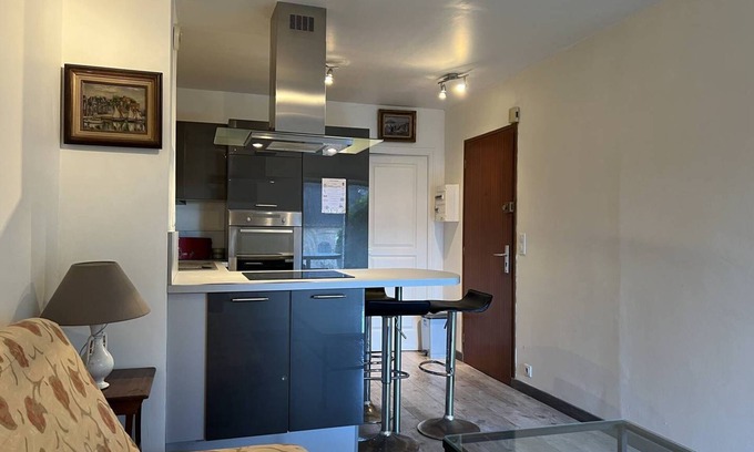 Erquy Apartment | Cozy Studio in Erquy: Steps from Beach & Town Center