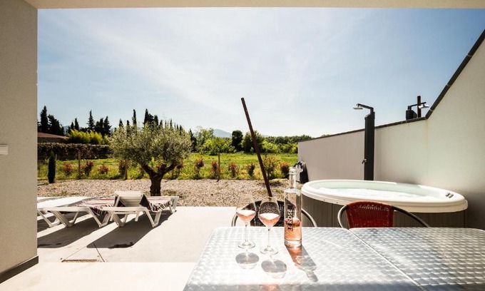 Argeles-sur-Mer House | Relaxing Massane Cottage with Hot Tub and Garden Oasis