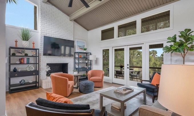 Oceanside Villa | 6966 Fairway One at The Sea Pines Resort