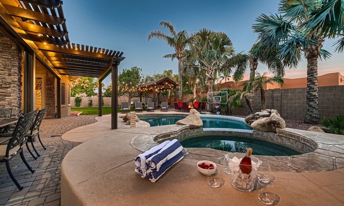 Adobe Hills House | Exquisite 6BR Oasis with Heated Pool, Spa & Ocean View