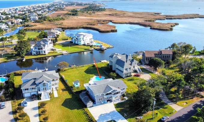 Sandbridge House | Bayside Retreat with Pool, Hot Tub & EV Charger Awaiting You