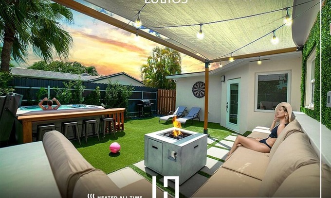 Tamiami House | Exclusive Miami Retreat with Hot Tub, Games & Pool Table