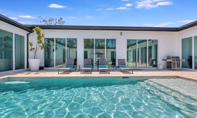 Hunt Club House | Spacious 6BR Retreat with Pool, Firepit & Games