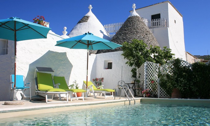 Locorotondo Villa | Stunning Trullo with Pool & Ocean Views - Rated 9.6/10