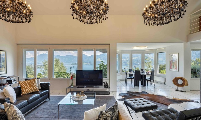 Hergiswil Villa | Elegant 7 Bedroom Villa with Private Pool & Lake View