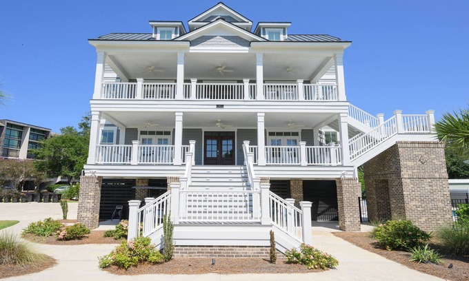 North Litchfield Beach House | 7 BR Beach House, with Private Pool, Elevator, Ocean Views! Moore Fun!