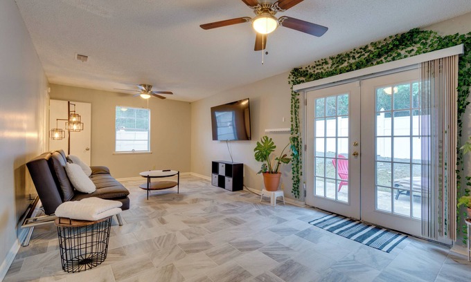 Reservoir House | Cozy Little Rock Retreat with Fire Pit & Pet-Friendly Yard