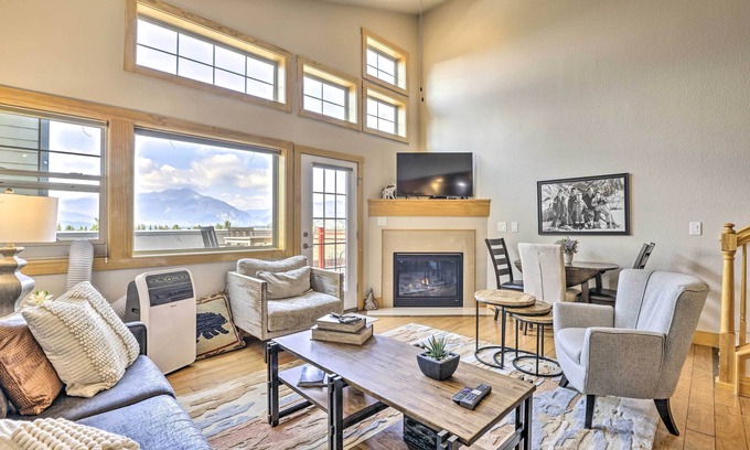 Dillon Apartment | Cozy Dillon Condo: Steps from Waterfront and Family-Friendly!