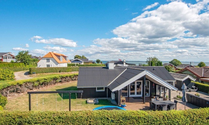Hejlsminde Strand House | Family-Friendly 7-Person Retreat in Hejls with Ocean View