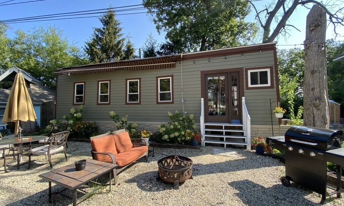 Antioch Cottage | Indulge in the Tiny House at The Cottages on Petite Lake