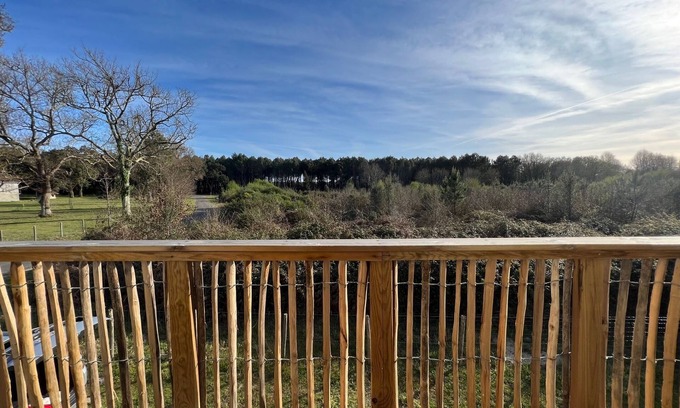 Vielle-Saint-Girons House | Serene Stay: Steps from Lac de Leon & Surrounded by Nature