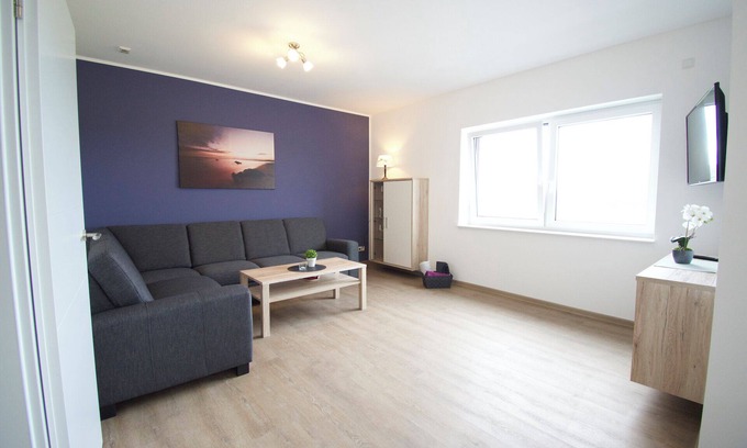 Norddeich Apartment | Exceptional 71 m² Apartment for 4 with Oceanfront Views
