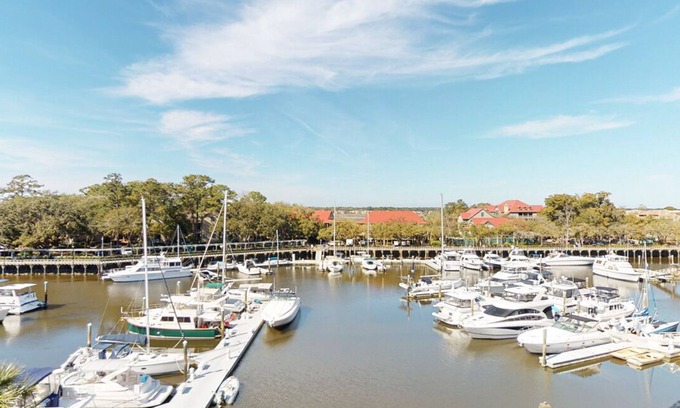 Shelter Cove Villa | Beautiful Marina Views at 7169 Harbourside II - Rated 9.6