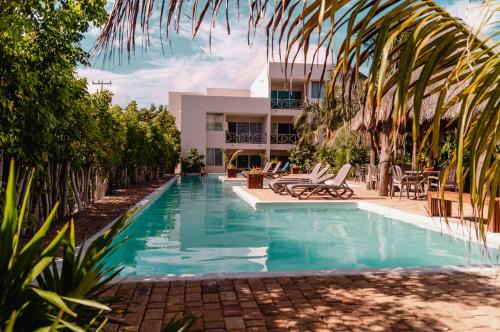 Progreso Municipality Apartment | 78796 Cozy unit by the Pool, Fiber Optic, 70m to Ocean