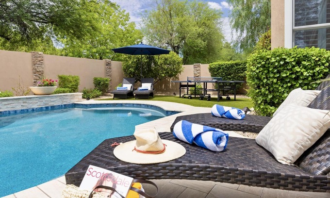 La Paz At Desert Springs House | Ideal Family Retreat: Pool, Games & Kids' Bunkbeds