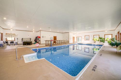 Bridgman House | 8-Acre Bridgman Oasis Pool, Hot Tub and Game Room