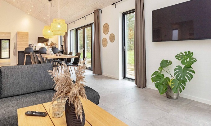 Sæby House | Ideal 8-Person Holiday Home in Sæby with Ocean View