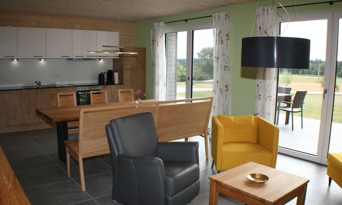 Aue Apartment | Comfortable Ground-Floor Apartment with Spacious Terrace