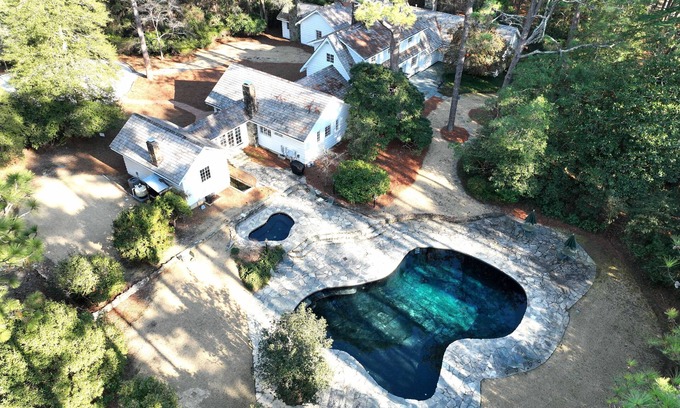Pinehurst House | Elegant 8BR Historic Estate with Private Pool in Pinehurst