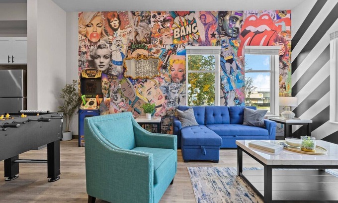 South Nashville Apartment | 8min to DT, Free Wifi & Games! Vibrant Apt
