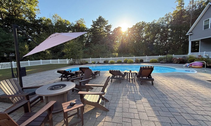 Saratoga Springs House | Elegant 9-Bedroom Retreat with Heated Pool & Hot Tub