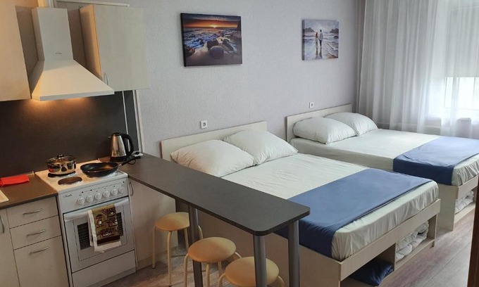 Rostov-on-Don Apartment | Top-Rated Апартаменты на Тимофеева with Wheelchair Access
