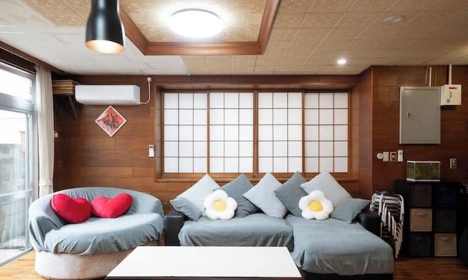 Matsuyama House | A 130㎡ Two-Story Japanese House in the City Center with BBQ Facilities Inside