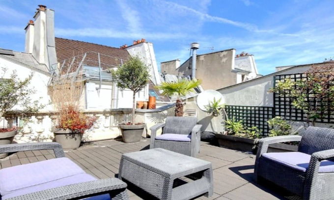 Les Halles Apartment | Exquisite 135m2 Gem with Private Terrace Near Place Vendome