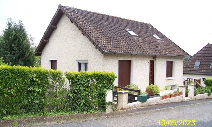 Seilhac House | Quaint Home with Garden, Steps from the Village Center