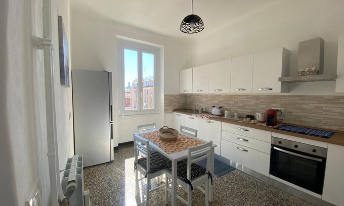 San Fruttuoso Apartment | Family-Friendly Coastal Apartment Near City Center