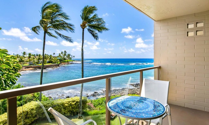 Poipu Condo | Scenic Condo at Waters Edge with Pool and Great Views