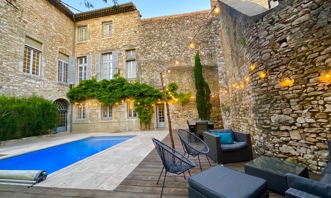 Bourg-Saint-Andeol House | Explore a Beautiful Townhouse with Private Pool for 12